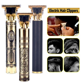 LCD Electric Hair Clipper Vintage T9 Clipper Hair Rechargeable Man Shaver Trimmer For Men's Barber Professional